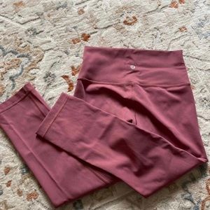 Lululemon Wunder under leggings high rise